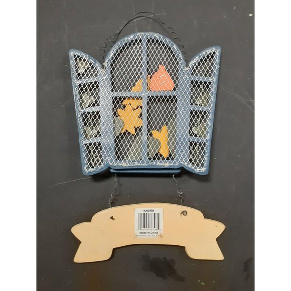 Primitive Style Decoration Welcome Sunflowers Window Hanging - Picture 2 of 4